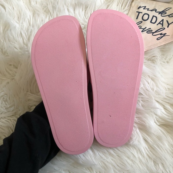 NEW Aloha Beach Pink Slides - Picture 3 of 4